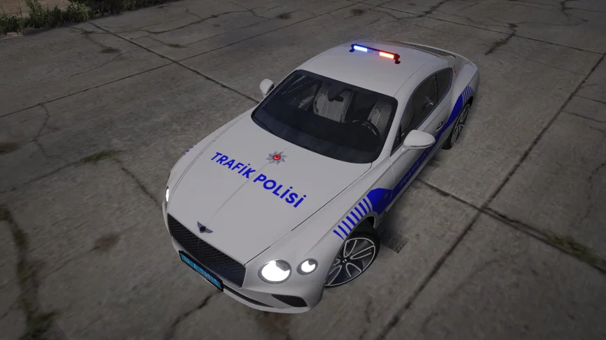BENTLEY CONTINENTAL TURKİSH TRAFFIC POLICE