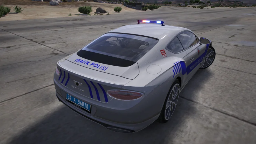 BENTLEY CONTINENTAL TURKİSH TRAFFIC POLICE
