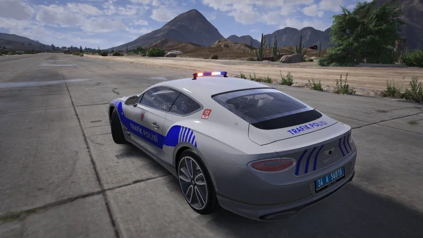 BENTLEY CONTINENTAL TURKİSH TRAFFIC POLICE