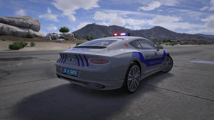BENTLEY CONTINENTAL TURKİSH TRAFFIC POLICE