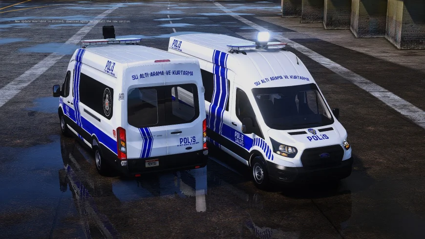 Ford Transit Polis Dalgıç Aracı