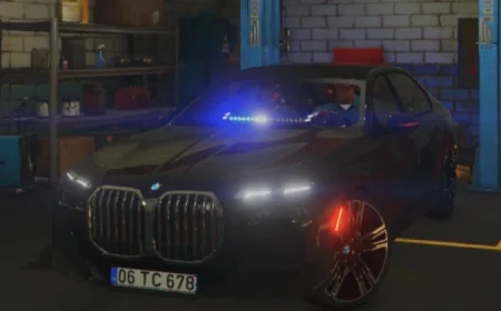 BMW 7 Seri Panjur İçi Çakarlı Diyanet İşleri Başkanlığı Kasa